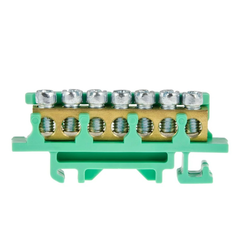 Listwa zaciskowa zerowa LZ-7 zielona 7x16mm2 ENE-00543 Incobex-Elplast Listwa zaciskowa zerowa LZ-7 zielona 7x16mm2 ENE-00543 Incobex-Elplast
