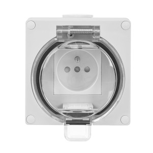 Gniazdo n/t hermetyczne OYSTER IP66 16A 250V GNT 2P+Z 6185-00 EPN Gniazdo n/t hermetyczne OYSTER IP66 16A 250V GNT 2P+Z 6185-00 EPN
