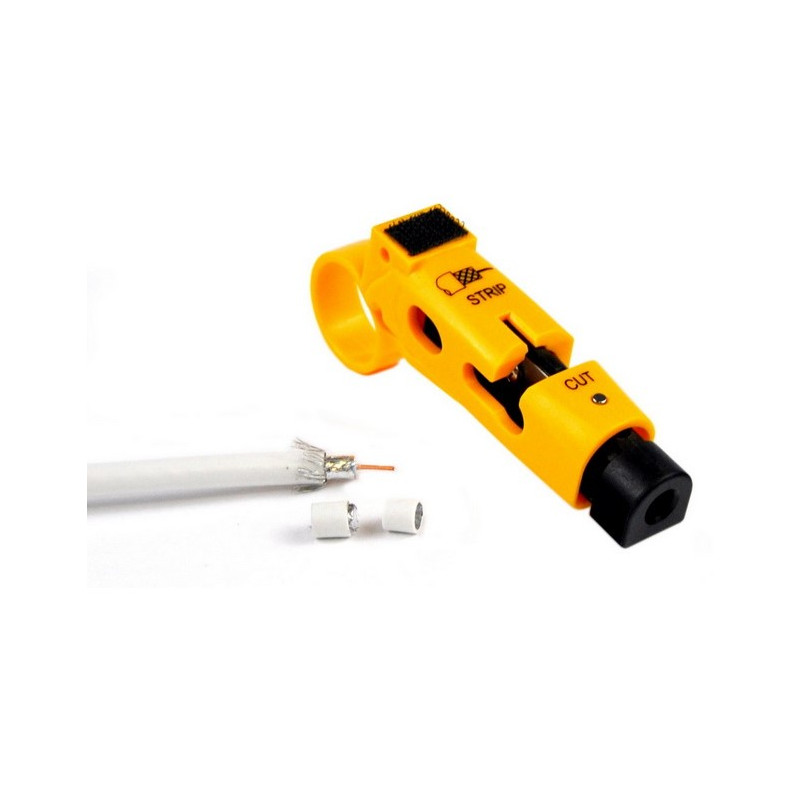 Zarabiacz tc’T203 do kabli RG6 i UTP/STP 3026 Eplio Zarabiacz tc’T203 do kabli RG6 i UTP/STP 3026 Eplio
