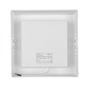 Downlight LED n/t kwadrat 12W 1200lm 4000K biały DL-1 EC20460 EcoLight
