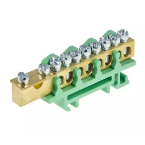 Listwa zaciskowa LZ-8 8x16 mm + 1x35mm zielona ENE-00537 Incobex-Elplast