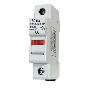 Rozłącznik bezpiecznikowy RT18-32X AC 1P na wkładki 10x38 wskaźnik 492147 LC-Tec