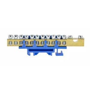 Listwa zaciskowa LZ-11 11x16mm + 1x35mm niebieska ENE-00338 Incobex-Elplast Listwa zaciskowa LZ-11 11x16mm + 1x35mm niebieska ENE-00338 Incobex-Elplast