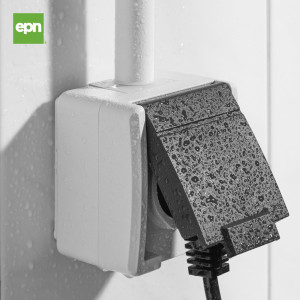 Gniazdo pojedyncze z/u IP55 n/t 5041-10 szare Aquant 2K Elektro-Plast Nasielsk Gniazdo pojedyncze z/u IP55 n/t 5041-10 szare Aquant 2K Elektro-Plast Nasielsk