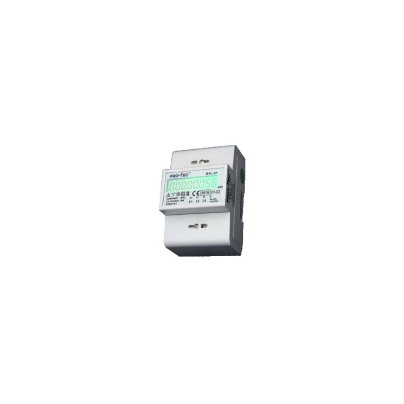 Licznik energii elektrycznej 3F TH-35 MID BYL-3F 4200300 Pro-Tec Licznik energii elektrycznej 3F TH-35 MID BYL-3F 4200300 Pro-Tec