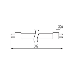 Świetlówka LED T8 GLASSv4 9W-NW 60cm 4000K 1440lm 33210 Kanlux Świetlówka LED T8 GLASSv4 9W-NW 60cm 4000K 1440lm 33210 Kanlux