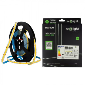 Taśma LED COB 24V 45W 3000K 945lm/m IP67 5m EC61121 EcoLight
