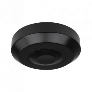 Czujnik ruchu PIR CP-6C czarny sufitowy 300W 360° EC20332 EcoLight