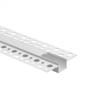 Profil aluminiowy GP02 podtynkowy biały + klosz mleczny 2m EC20639 EcoLight Profil aluminiowy GP02 podtynkowy biały + klosz mleczny 2m EC20639 EcoLight