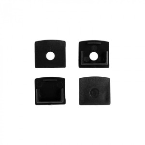Profil aluminiowy GP02 podtynkowy czarny + klosz mleczny 2m EC20642 EcoLight Profil aluminiowy GP02 podtynkowy czarny + klosz mleczny 2m EC20642 EcoLight