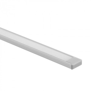 Profil aluminiowy N02 natynkowy anodowany + klosz mleczny 2m EC20591 EcoLight Profil aluminiowy N02 natynkowy anodowany + klosz mleczny 2m EC20591 EcoLight