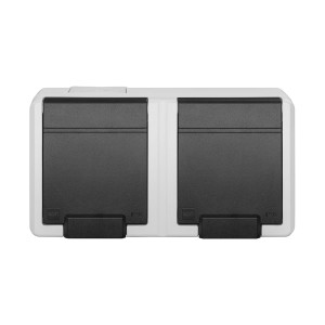 Gniazdo podwójne z/u IP55 n/t 5042-10 szare Aquant 2K Elektro-Plast Nasielsk Gniazdo podwójne z/u IP55 n/t 5042-10 szare Aquant 2K Elektro-Plast Nasielsk