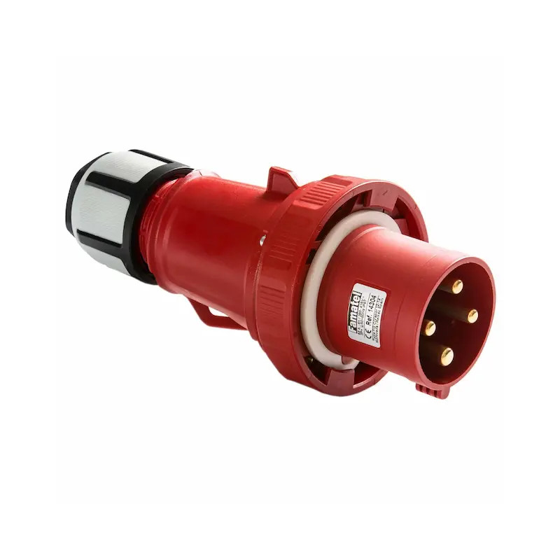 Wtyczka siłowa przenośna 63A 5P 400V IP67 14305 Famatel Wtyczka siłowa przenośna 63A 5P 400V IP67 14305 Famatel