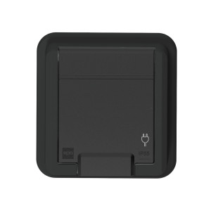 Gniazdo pojedyncze z/u IP55 p/t 5041-77 antracytowe Aquant 2K Elektro-Plast Nasielsk Gniazdo pojedyncze z/u IP55 p/t 5041-77 antracytowe Aquant 2K Elektro-Plast Nasielsk