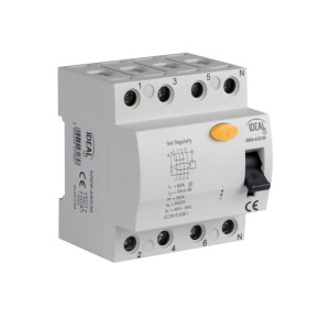 Wyłącznik różnicowoprądowy KRD6-4/63/30 23185 IDEAL Kanlux