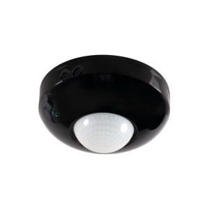 Czujnik ruchu PIR ZONA JQ-37-B czarny IP20 H360°/V120° 463 Kanlux Czujnik ruchu PIR ZONA JQ-37-B czarny IP20 H360°/V120° 463 Kanlux