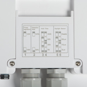 Plafoniera LED BENO 12-18W CCT-L-SEW kwadrat IP65 3000/3500/4000K czujnik MV 38775 Kanlux Plafoniera LED BENO 12-18W CCT-L-SEW kwadrat IP65 3000/3500/4000K czujnik MV 38775 Kanlux