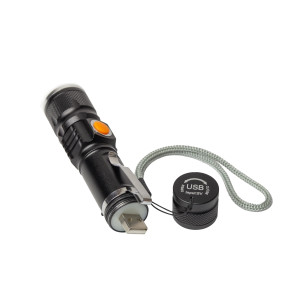 Latarka LED ręczna 3 tryby świecenia IP22 LP-1/3 200lm aku W-06252 KEL Plastrol Latarka LED ręczna 3 tryby świecenia IP22 LP-1/3 200lm aku W-06252 KEL Plastrol