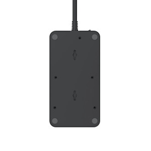 Przedłużacz 4x gniazdo z/u Schuko, 3xUSB-A 1xUSB-C PS-470S 2m czarny W-00355 KEL Plastrol