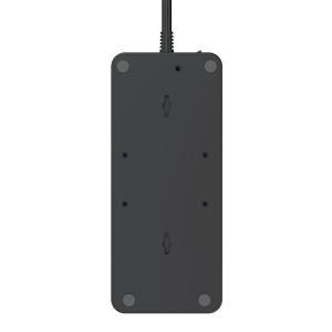Przedłużacz 6x gniazdo z/u Schuko, 3xUSB-A 1xUSB-C PS-670S 2m czarny W-00354 KEL Plastrol Przedłużacz 6x gniazdo z/u Schuko, 3xUSB-A 1xUSB-C PS-670S 2m czarny W-00354 KEL Plastrol