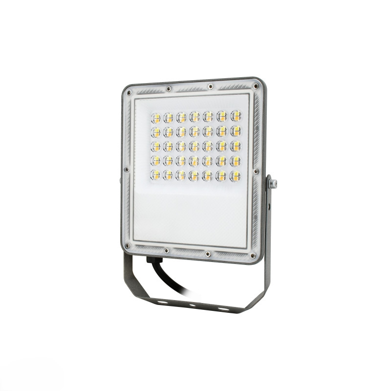 Naświetlacz LED Prajna 30W 3000-4000-6500K IP65 szary C64-LFP-030DG-CCT Bemko Naświetlacz LED Prajna 30W 3000-4000-6500K IP65 szary C64-LFP-030DG-CCT Bemko