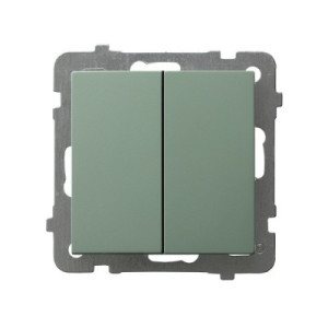 Łącznik schodowy podwójny ŁP-10G/m/84 zielony mat AS Ospel