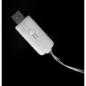 Magiczne lampki LED 2,7W 6500K 20m IP65 5V DC ML61610 EcoLight