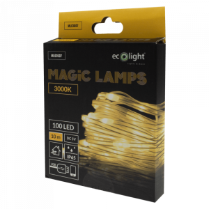 Magiczne lampki LED 2W 3000K 10m 5V DC IP65 ML61607 Eco Light