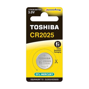 Bateria 3V CR 2025 (1szt.) CR2025 CP-1C Toshiba