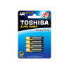 Baterie małe paluszki LR03 AAA Alpha Power +35% (4szt.) LR03GCH BP-4 Toshiba