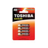Baterie małe paluszki LR03/AAA Standard (4szt.) LR03GCA BP-4C Toshiba
