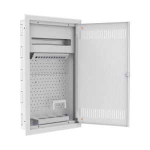 Rozdzielnica p/t multimedialna metalowa 4x18 IP30 417x784x112mm 1+3 MM-4/18e KOLE Doktorvolt