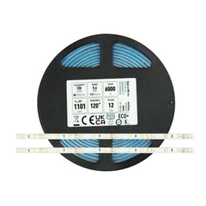 Taśma ECO+ 12V 48W 6000K 5m 600LED SMD2835 1070lm/mb IP65ST 16-1350-02 LED-Labs