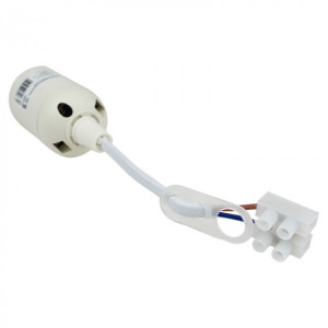 Oprawka E-27 z przewodem i zawieszką biała EC20680 Eco Light