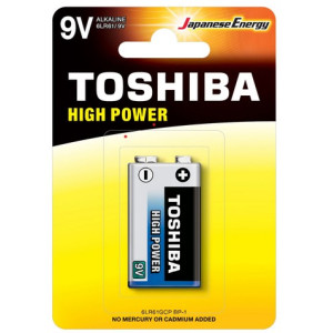 Bateria 6LR61/9V High Power (1 szt.) 6LR61GCP BP-1 Toshiba