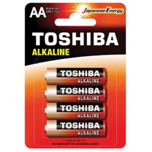 Bateria LR06/AA Standard (4 szt.) LR6GCA BP-4C Toshiba