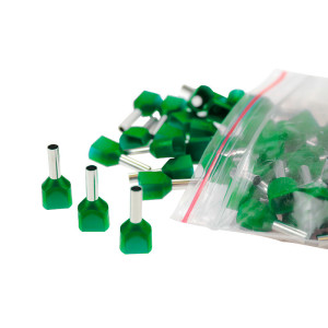 Końcówka tulejkowa izolowana NTI 2x16/12 zielona (100 szt.) 1723731 Next