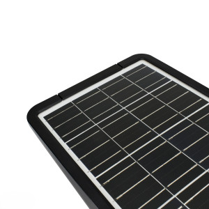 Solarna oprawa uliczna LED SOLGER 20W PIR 3000lm 3/4/6K IP65 czarna C83-SOG-020BL-CCT-PIR Bemko