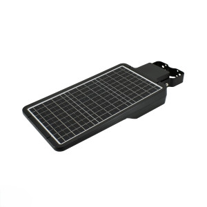 Solarna oprawa uliczna LED SOLGER 40W PIR 6000lm 3/4/6K IP65 czarna C83-SOG-040BL-CCT-PIR Bemko