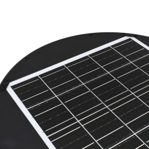 Solarna oprawa parkowa LED SOLUM 20W 2200lm 3000-4000K IP65 czarna C83-SOM-020BL-CCT Bemko