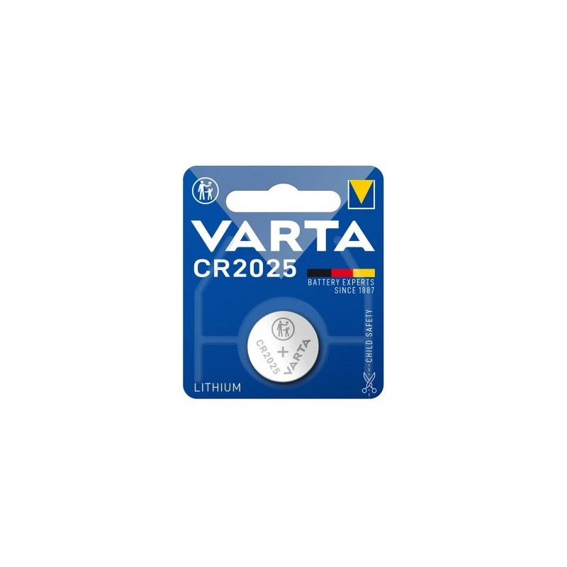 Bateria guzikowa CR 2025 Varta