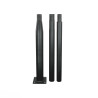Słup oświetleniowy składany 3m 160x160 fi60mm 160x160 czarny C84-SSO-S3M-160-060-BL Bemko